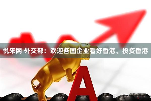 悦来网 外交部：欢迎各国企业看好香港、投资香港